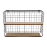 Wandrekje Malmo met twee planken  - 60x15x40 cm