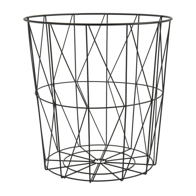 Opbergmand met dienblad - 40x44.5 cm