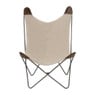 Vlinderstoel - beige