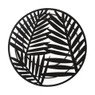Plantentafel bladdecor - ⌀25x30 cm 