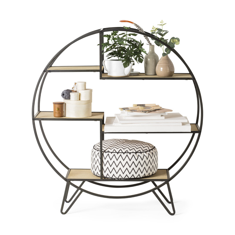 Vakkenkast Lennox - 100x30x110 cm