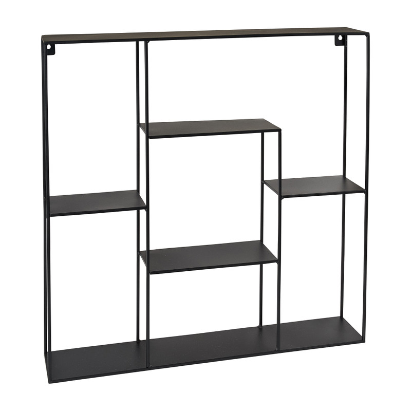 Wandkastje met 5 planken - 50 x 10 x 40 cm 