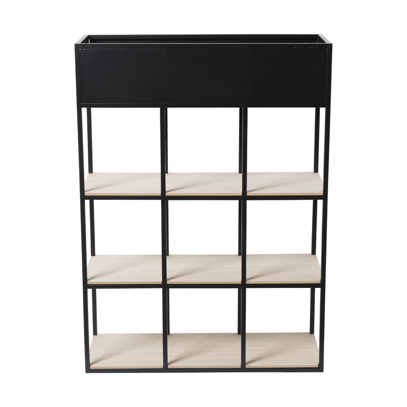 Vakkenkast met bloembak - 80x30x110 cm 