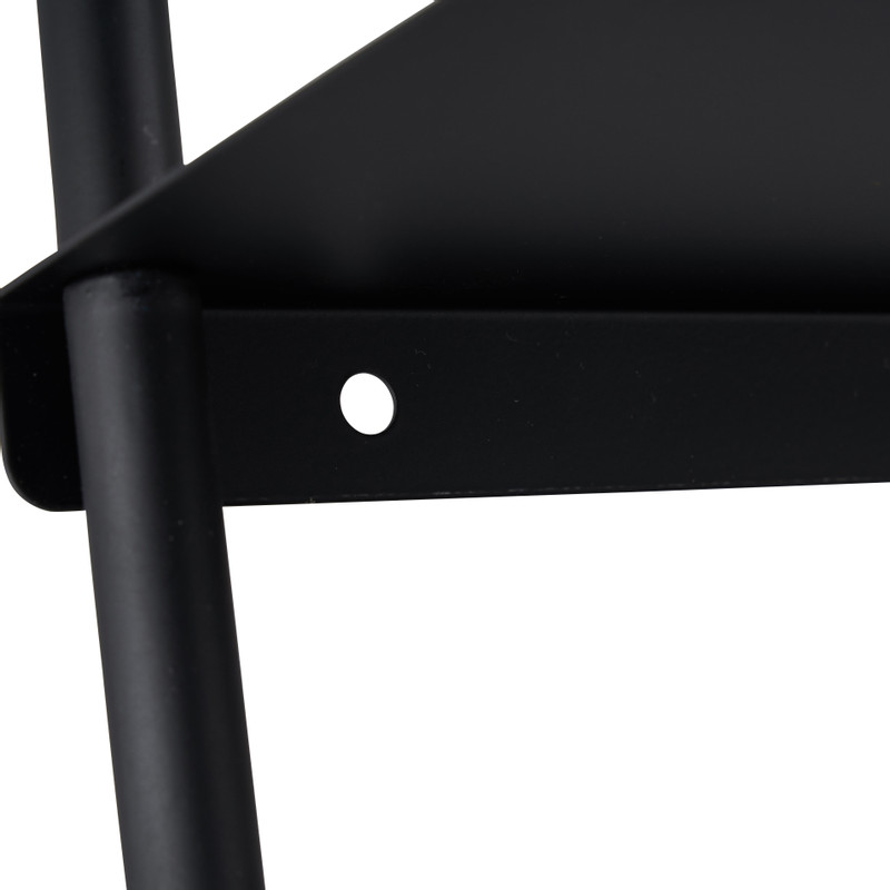 Wandkastje met vijf planken