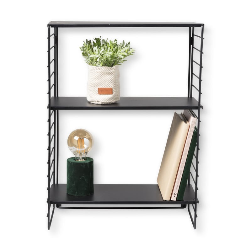 Wandkastje met 3 planken - verstelbaar - 44x22x60 cm 