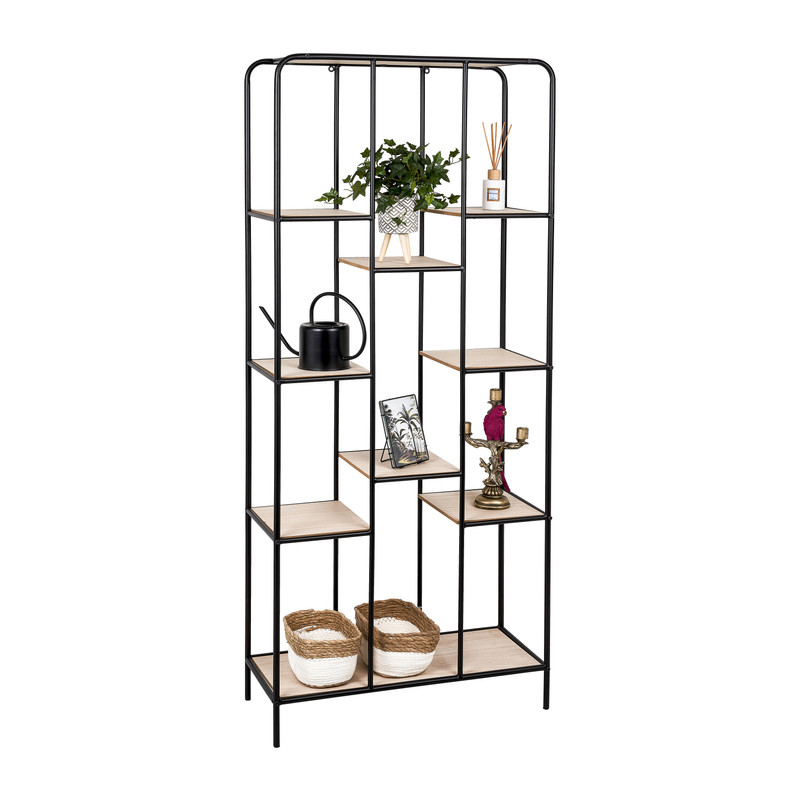 Vakkenkast Dylan hoog - 75x32x170 cm