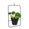 Hanger bloempot in vierkant frame - 23x14x36 cm 