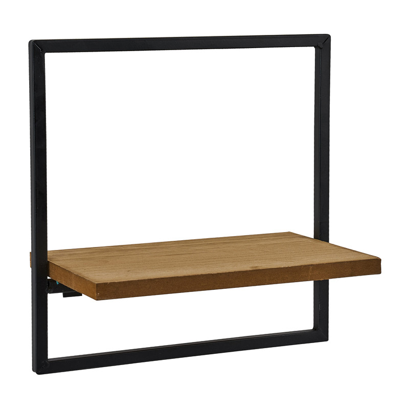 Wandrek met plankje - 25x15x25 cm