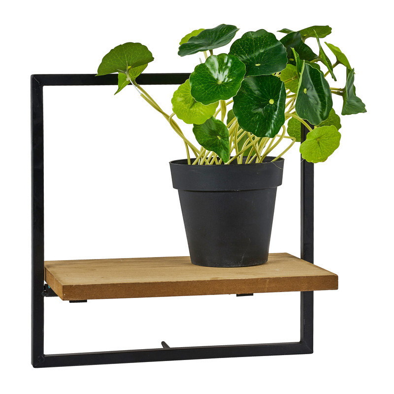 Wandrek met plankje - 25x15x25 cm