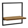 Wandrek met plankje - 25x15x25 cm