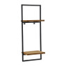 Wandrek met plankjes - 20x15x53 cm
