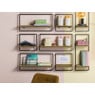 Wandrek met plankjes - 20x15x53 cm