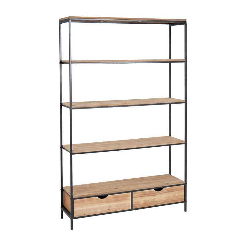 Kast Boris XL - 2 lades - 110x30x175 cm