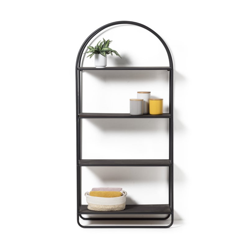 Vakkenkast ronde boog - 70x28x150 cm