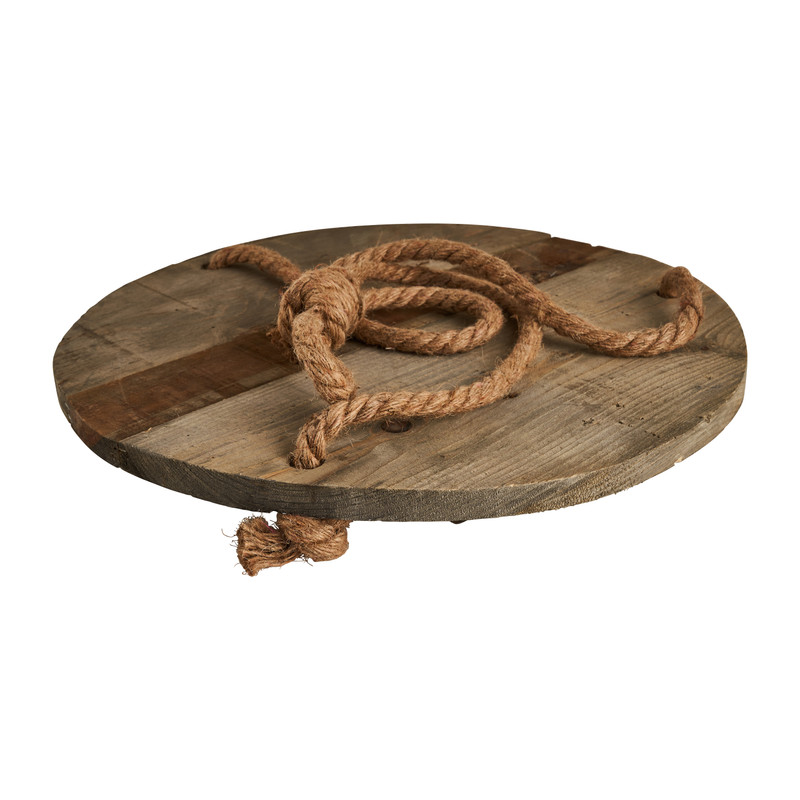 Recycle hangplank rond 