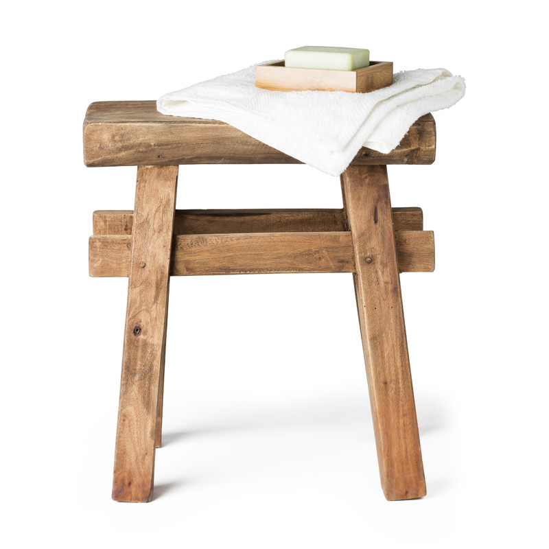 Handmade krukje Ubud - recycle hout - 45x27x45 cm 