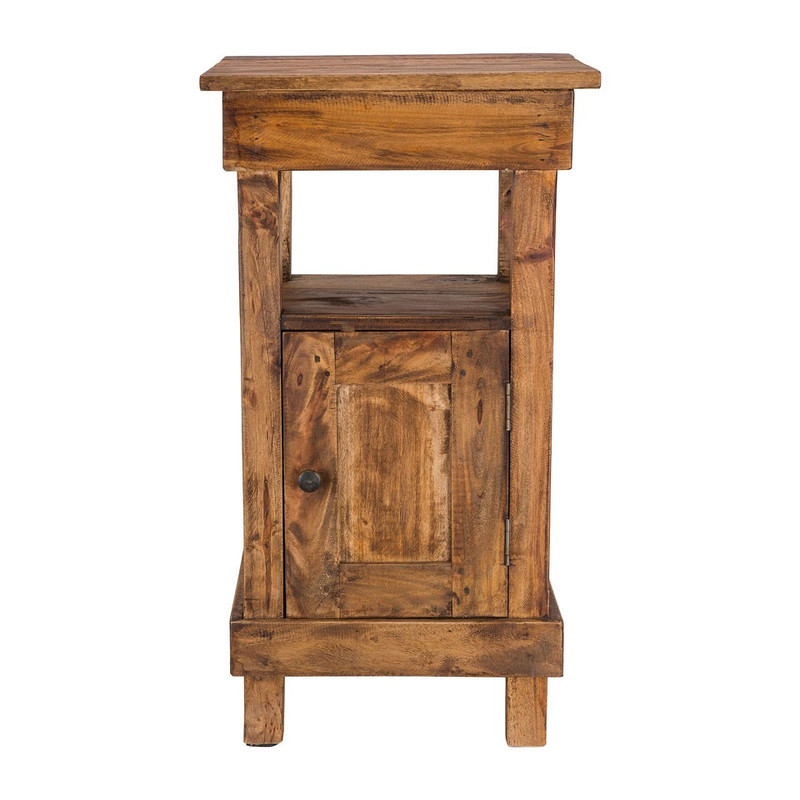 Recycle kastje met deur – 40x35x70 cm