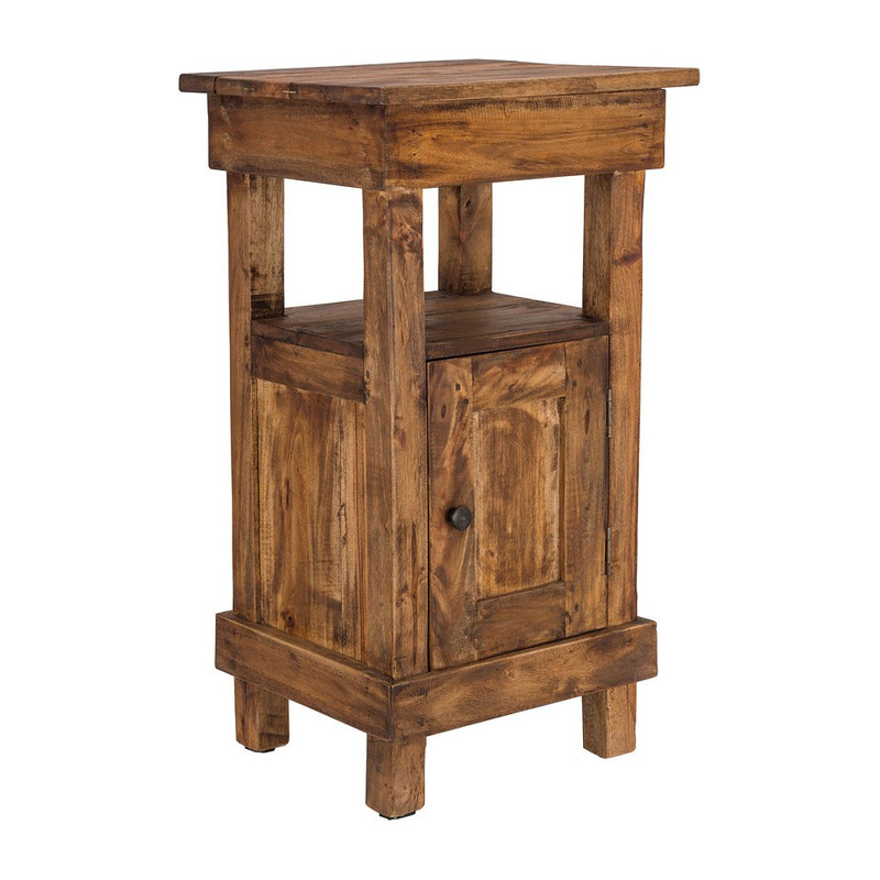 Recycle kastje met deur – 40x35x70 cm