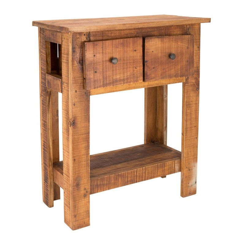 Recycle kastje twee lades 60x30x70cm