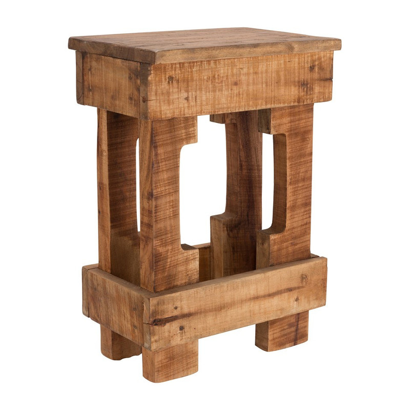 Bijzettafeltje recycle - 32x25x50 cm