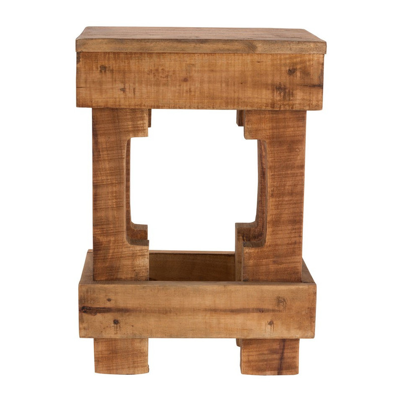 Bijzettafeltje recycle - 32x25x50 cm