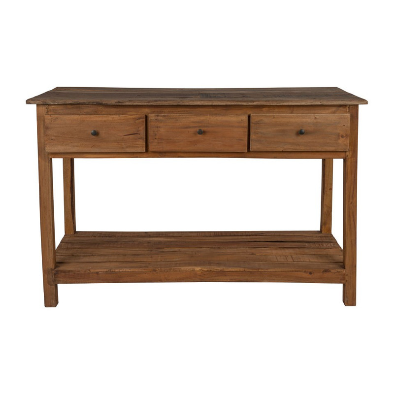 Recycle side table - 3 laden - 60x140x90 cm