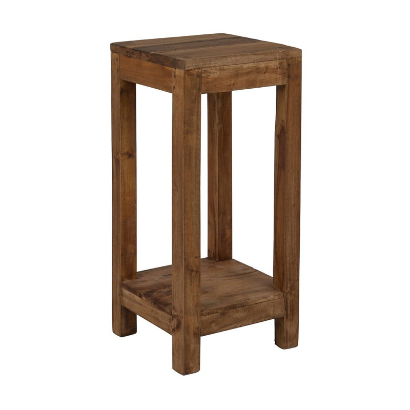 Recycle tafeltje hoog - 27x27x60 cm