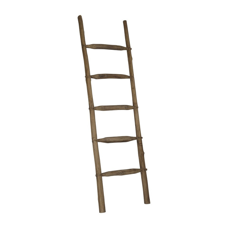 Decoratieve ladder recycle - 210 cm