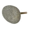 Deurknop steen - naturel - ø5 cm