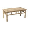 Bamboe salontafel - 90x47x40 cm