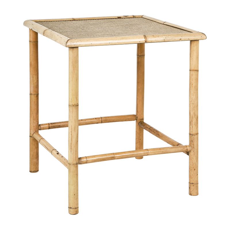 Bamboe bijzettafel - 50x50x58 cm