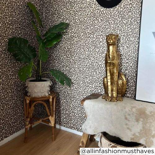 Bamboe bijzettafel rond - ø47x50 cm