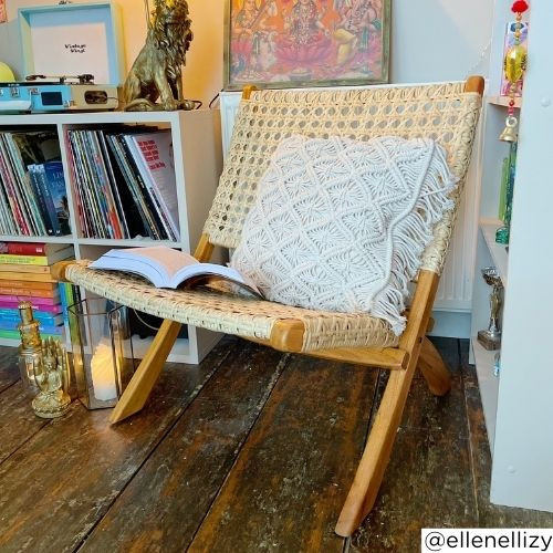 Rotan klapstoel Arjuno - 73x64x78 cm 