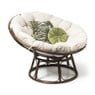 Rotan loungestoel Papasan - 113x84 cm