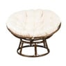 Rotan loungestoel Papasan - 113x84 cm