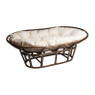 Rotan loungebank Mamasan - 175x113x84 cm 