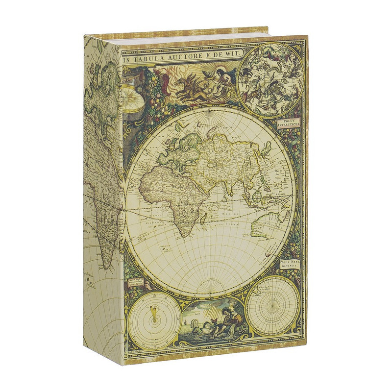 Opbergboek met kluis Atlas klein