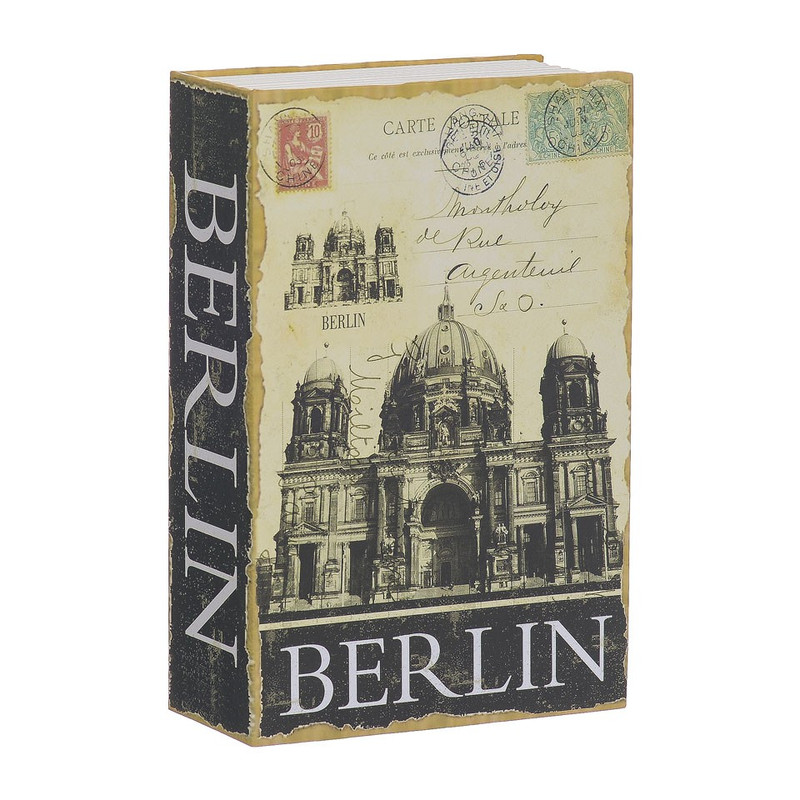 Opbergboek met kluis Berlin klein