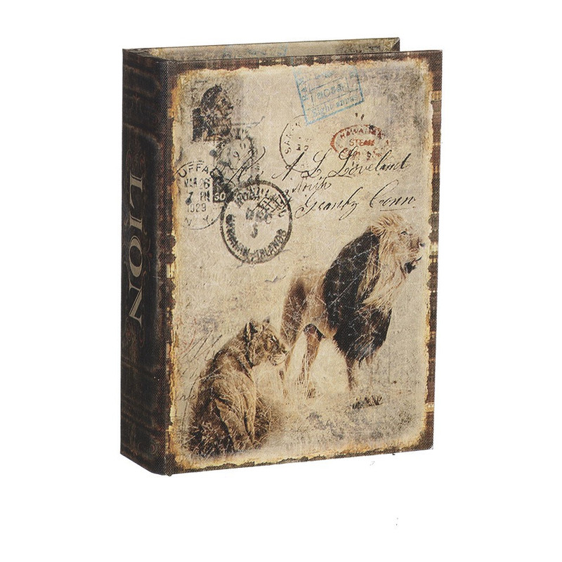 Opbergboek cheetah middel