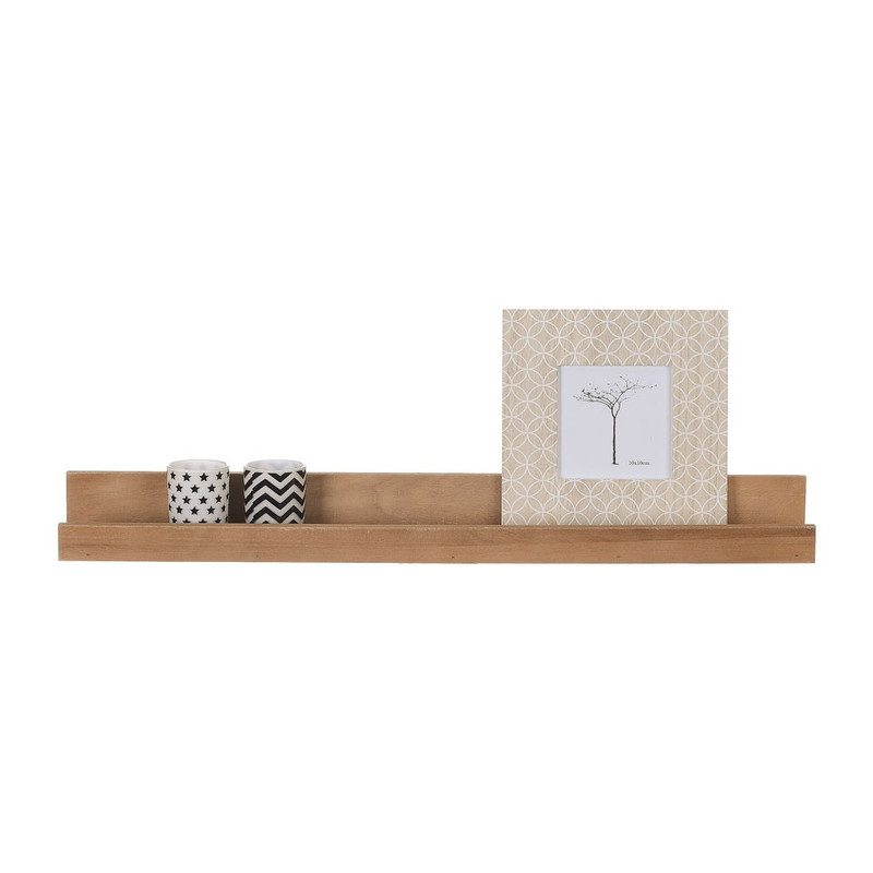 Fotoplankje bruin 60cm