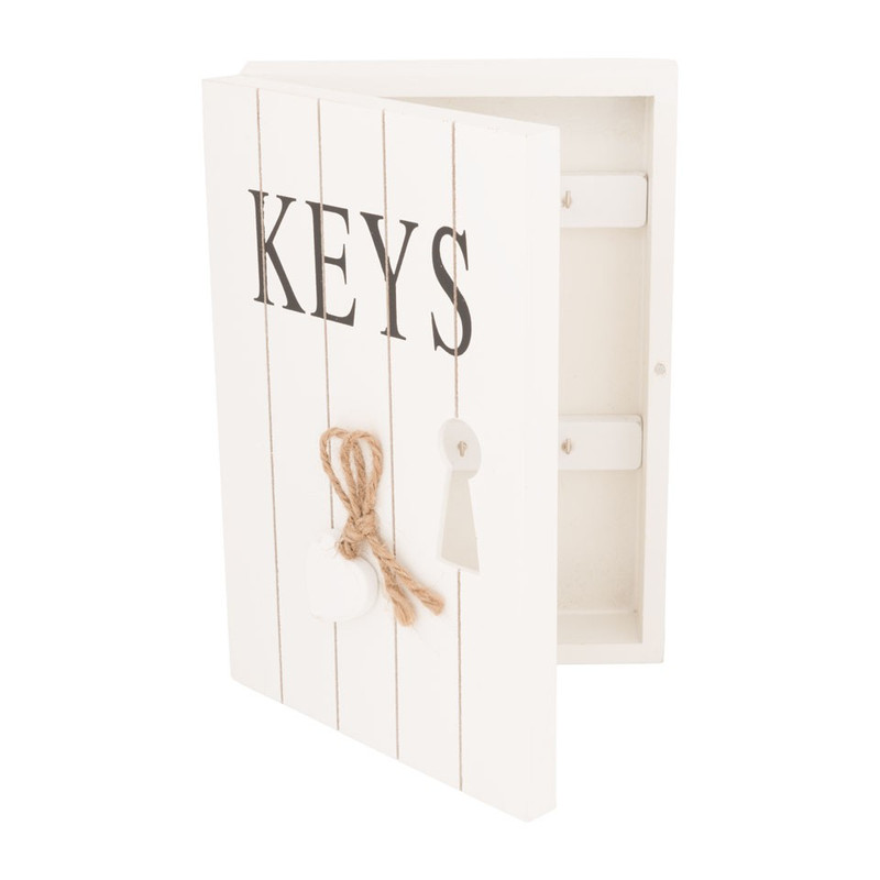 Sleutelkastje keys wit