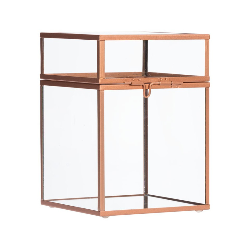Glazen box - hoog - 12x17 cm