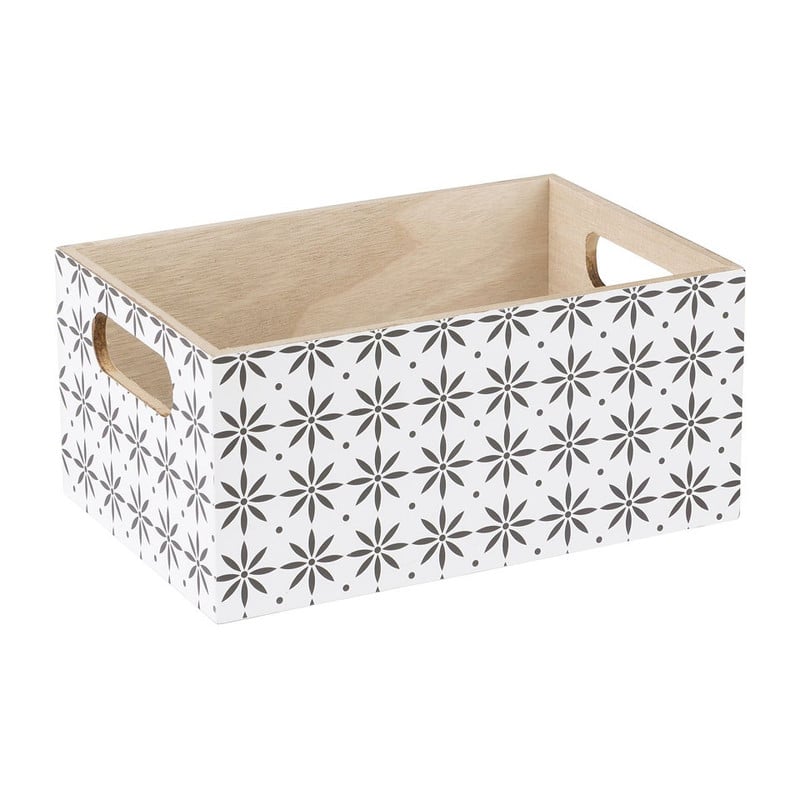 Kistje bloemen - 24x16 cm