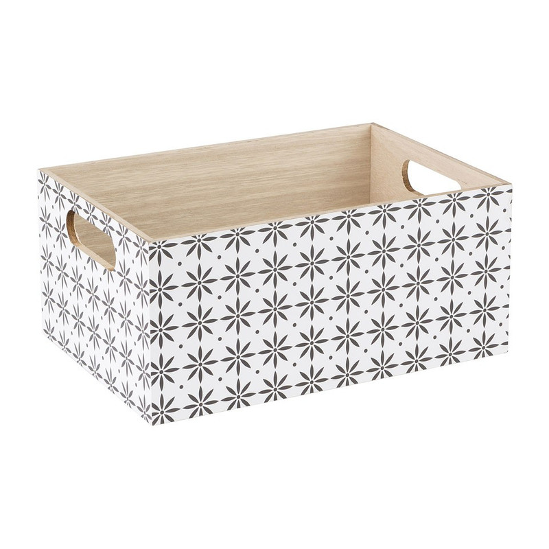 Kistje bloemen - 29x20 cm