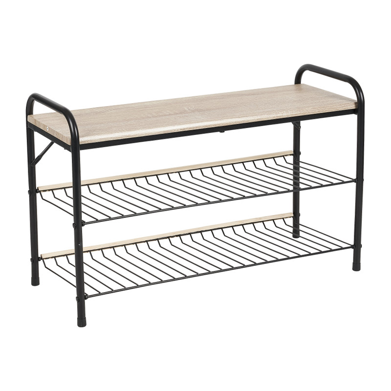 Schoenenrek Lily - 3 planken - 80x31x51 cm