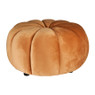 Poef pumpkin - geel - ø67x37 cm