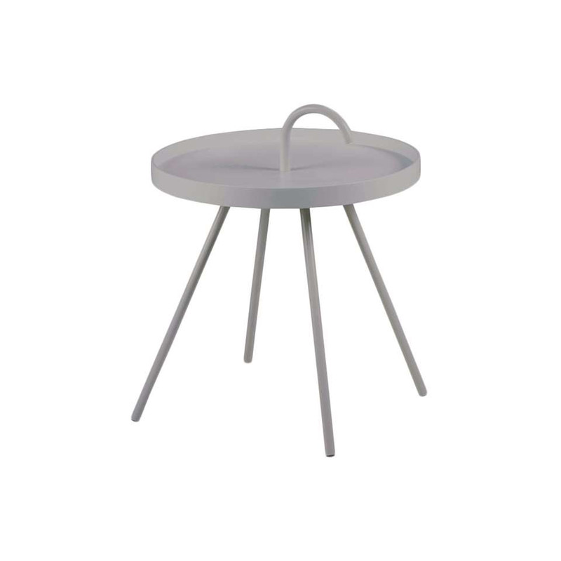 Bijzettafel Borba - 51x62.5 cm - grijs