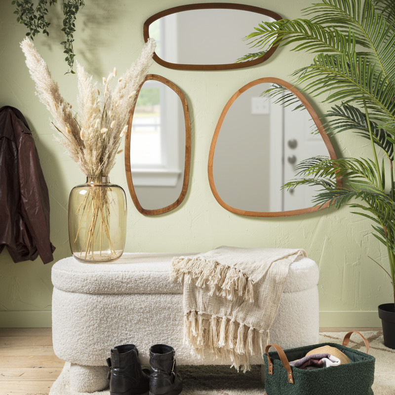 Opbergbank teddy dodo - wit - 43x100x42 cm