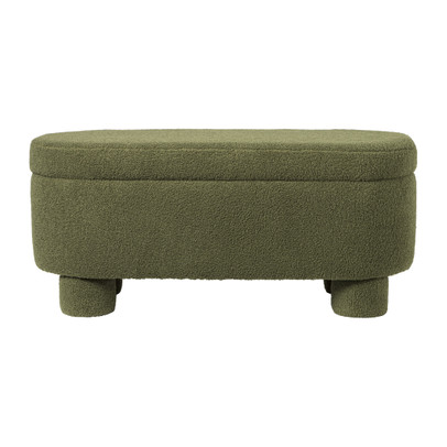Opbergbank teddy dodo - groen - 43x100x42 cm