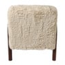 Fauteuil beatle - beige/bruin - 80x78x70 cm
